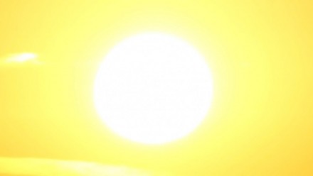 picture of hot sun